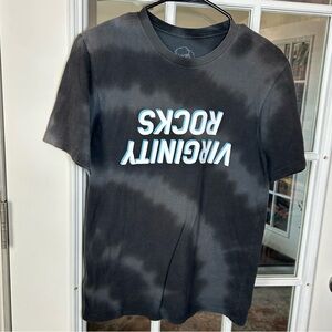 Black and Grey Tie-Dye‎ Danny Duncan Virginity Rocks t-shirt